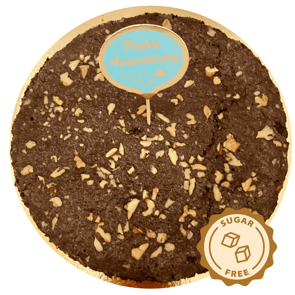 Sugar free Almond Flour Brownie Cake online delivery in Noida, Delhi, NCR, Gurgaon